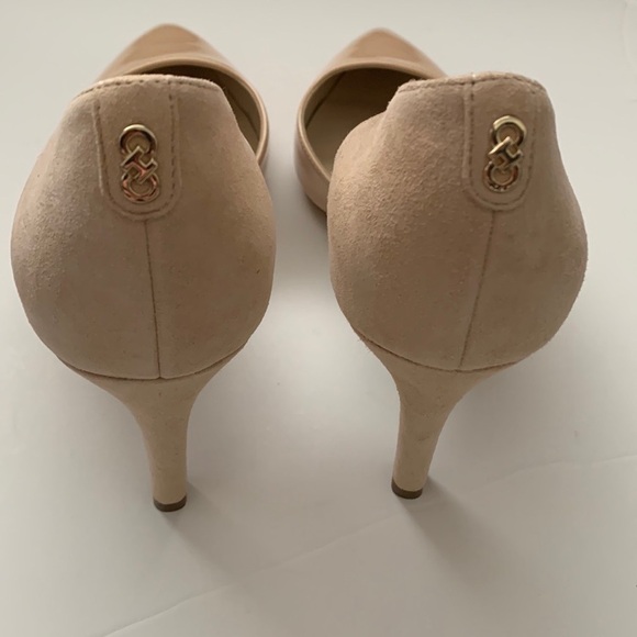 NWOT Cole Haan Highline Natural Tan Half Vamp Heels Pumps - Picture 7 of 12